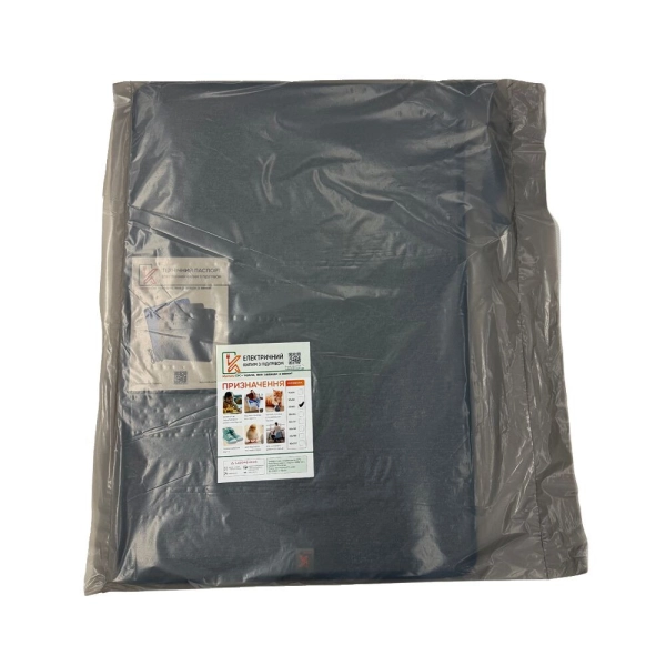 Електричний KulumOk 100х50 коричневий з підігрівом